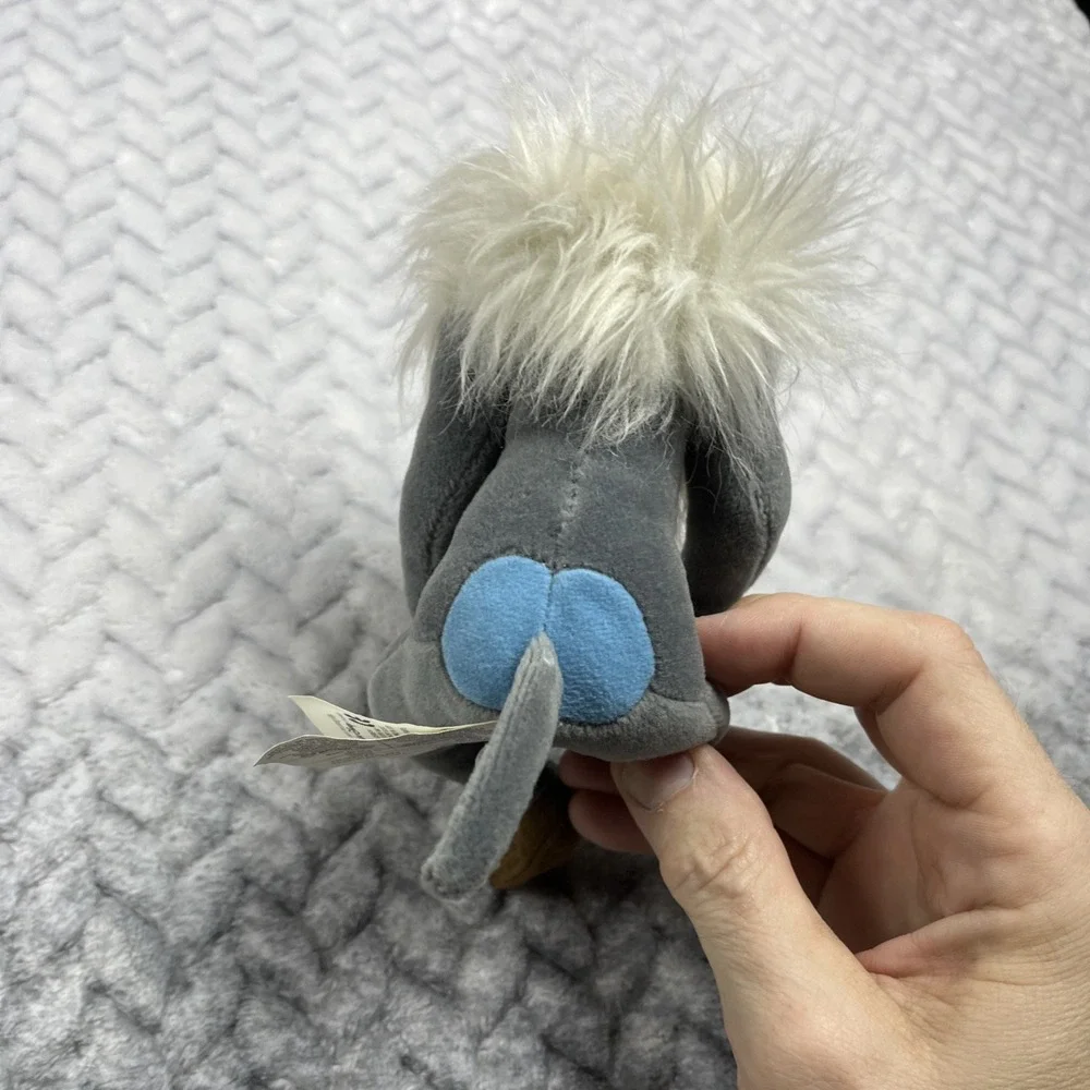 Disney Lion King 4 Plushies Collectible Toy Stuffies Simba x2/Rafiki/Mufasa 5.5" - Picture 7 of 14